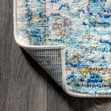 Modern Persian Boho Vintage Medallion Area Rug
